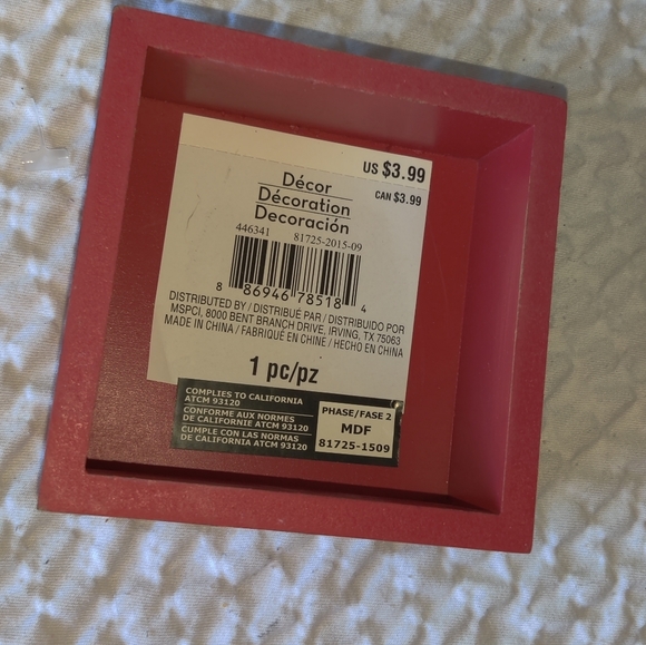 🗺️ Wooden Box Sign Proud Owner of a Rescue Dog - Picture 3 of 7